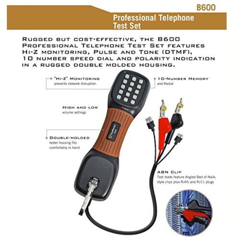 CABLE TESTERS AND TONE GENERATORS 5252